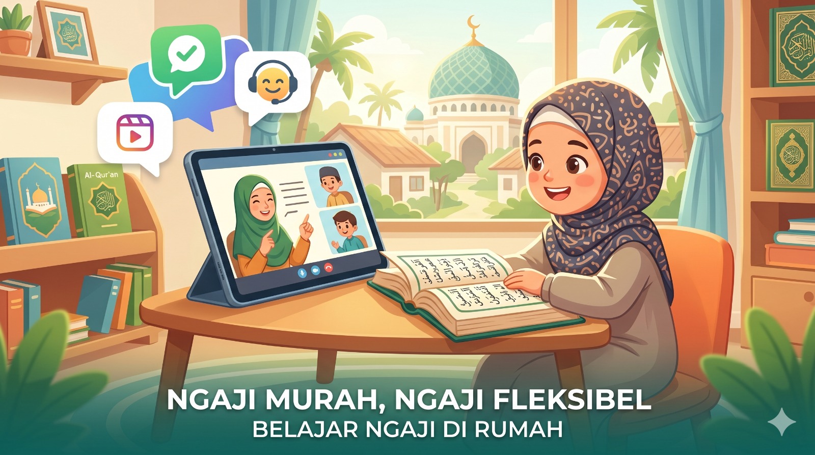Solusi Belajar Ngaji di Era Digital Bersama NgajiSarengan