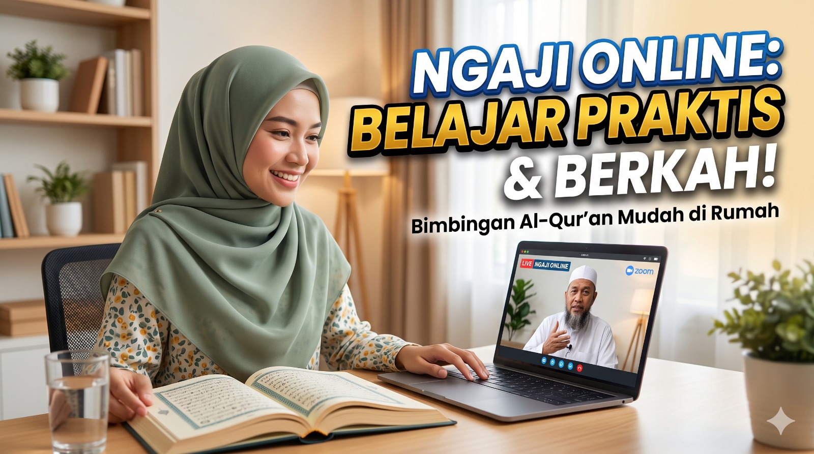 Panduan Belajar Ngaji dengan Guru Ngaji Online Lulusan Pesantren